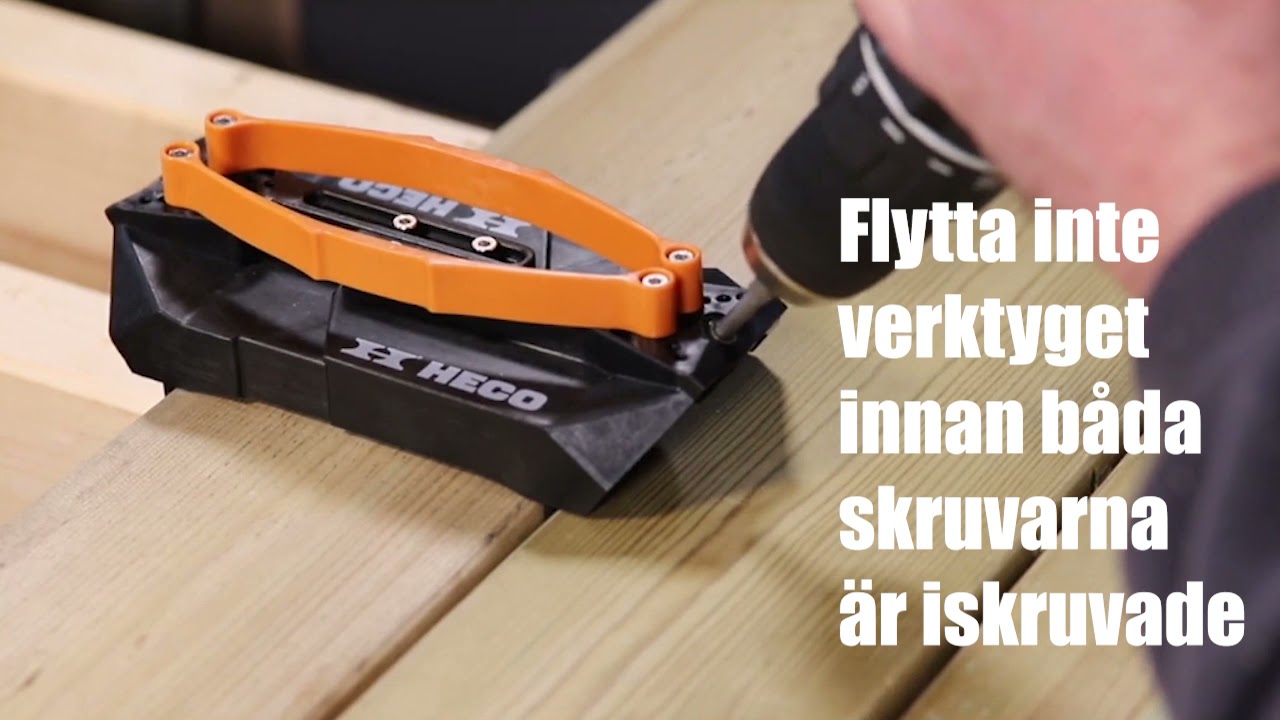 Heco Deckingtool+ Trallverktyg