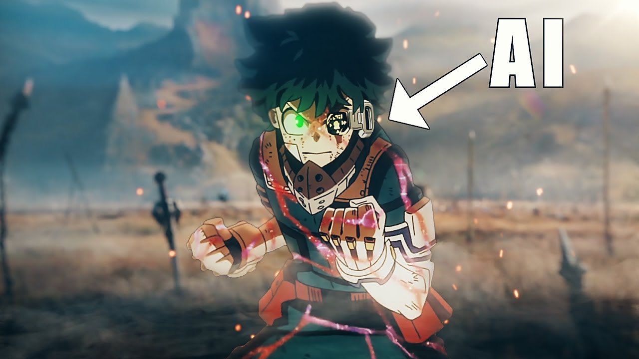 This My Hero Edit Was Made By AI (kinda)