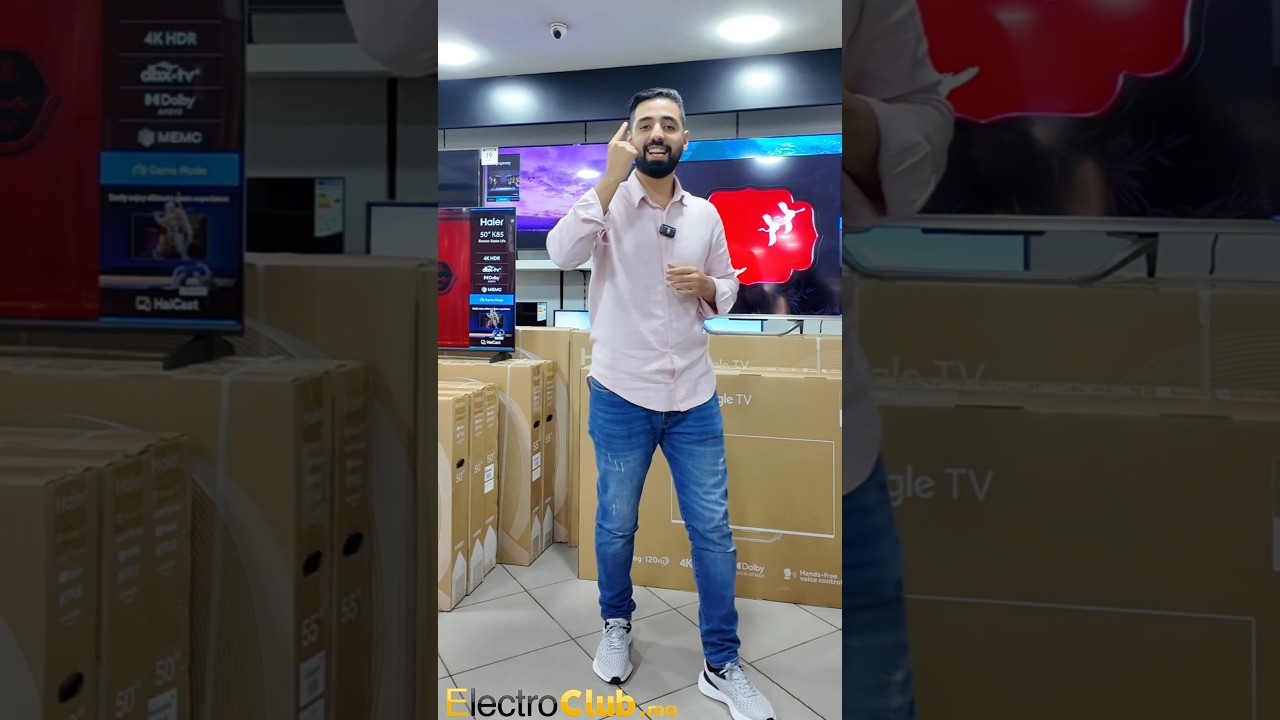 #ElectroClub #SmartTV #Haier #TV #OffresSp&eacute;ciales #Electrom&eacute;nager #HighTech #Promotion #BonneAffaire