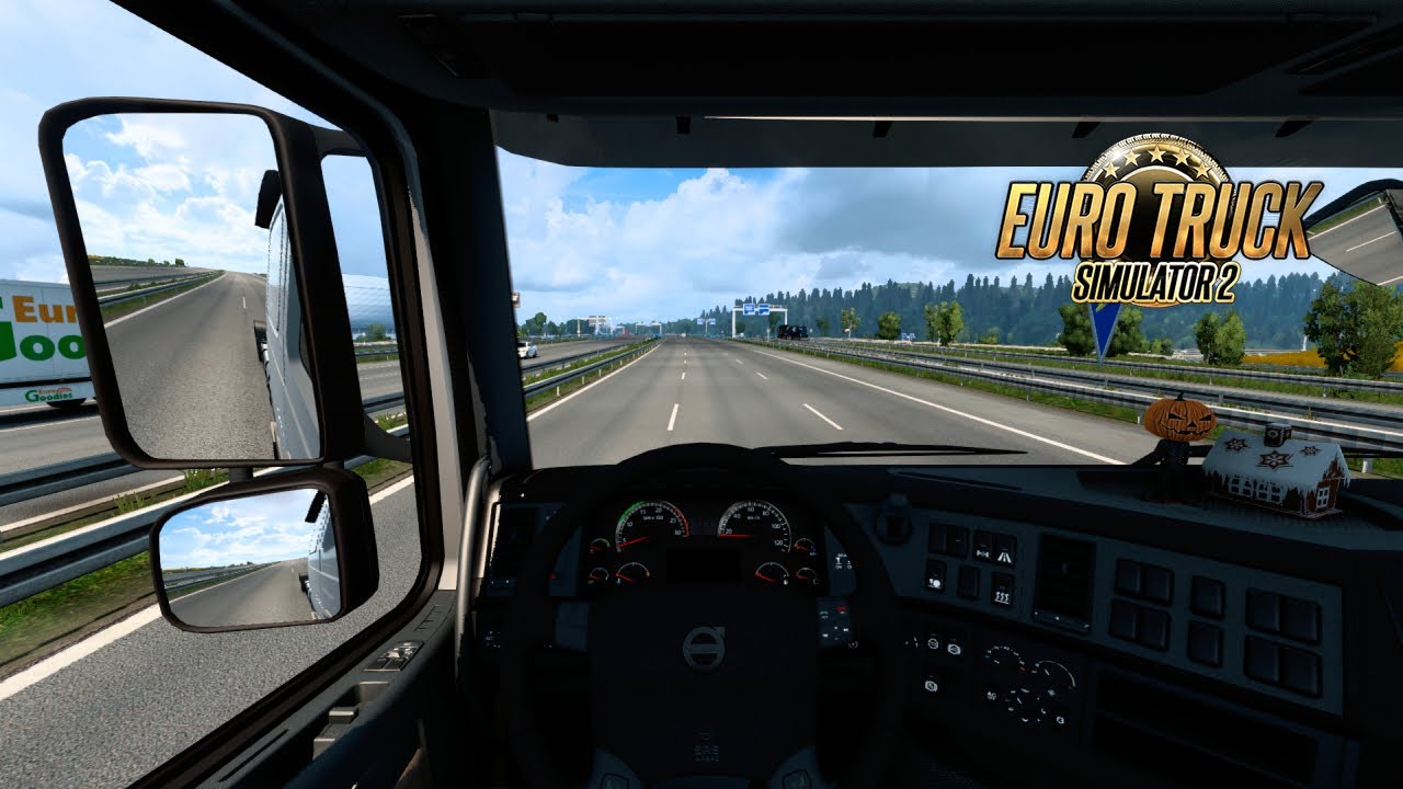 Euro Truck Simulator 2 sunny ride from Brussels to Lille | Дневной маршрут Брюссель-Лилль 