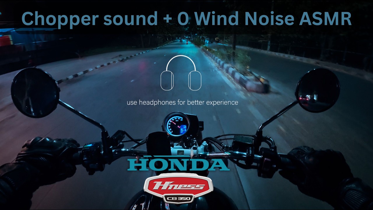 2022 HONDA H'NESS CB350 | PURE EXHAUST SOUND | REVMATCHING | ASMR | POV | 4K
