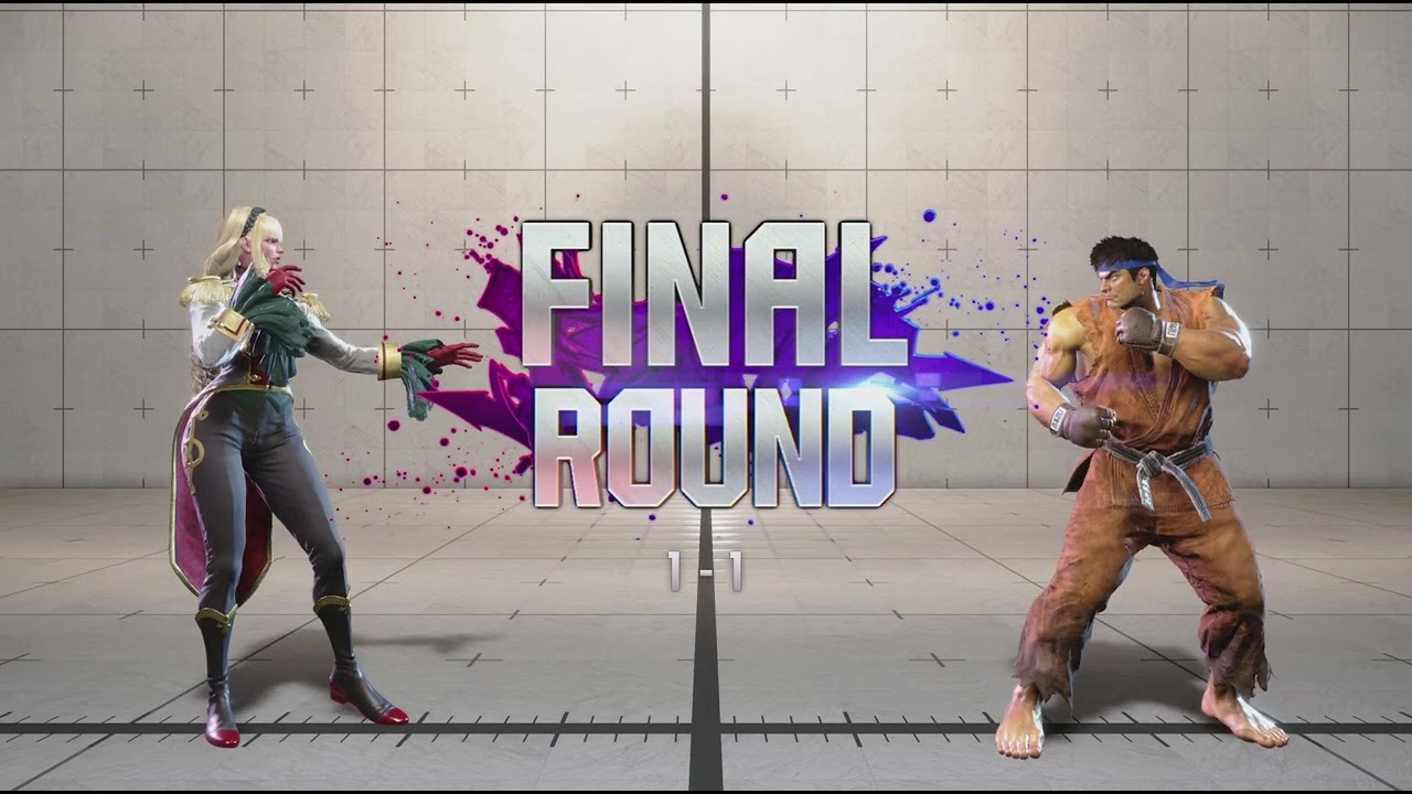Street Fighter 6_マノンVSリュウ