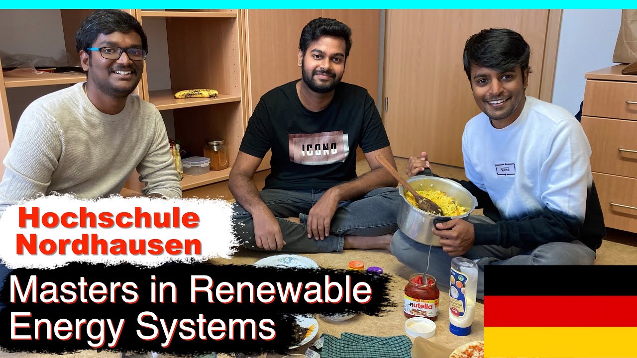 Masters in Renewable Energy Hochschule Nordhausen - Tamil Vlog - All4Food