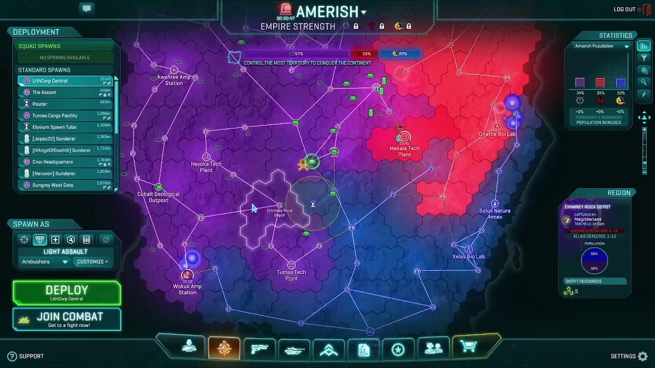 Planetside 2 Gameplay