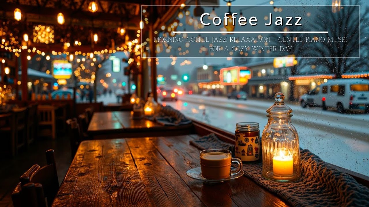 Morning Coffee Jazz Relaxation - Нежная фортепианная музыка для уютного зимнего дня