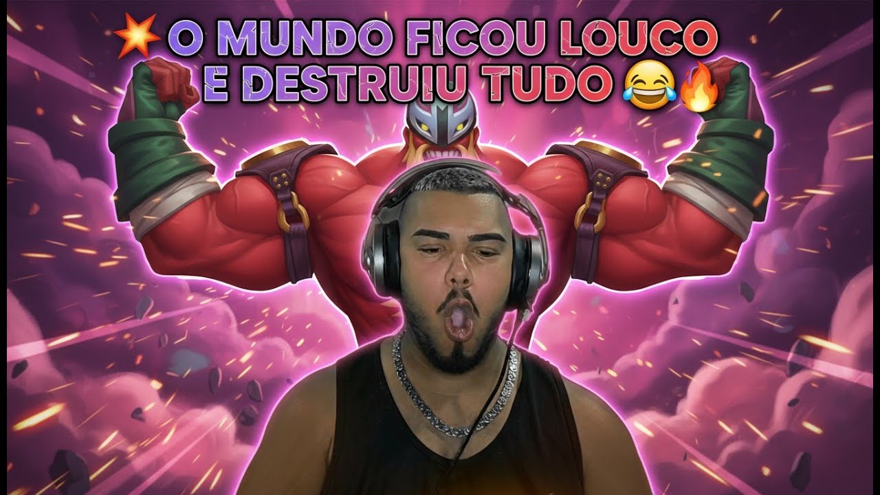 SÉRIE A-Z: DR. MUNDO INSANO! CARREGUEI O TIME COM FORÇA BRUTA!
