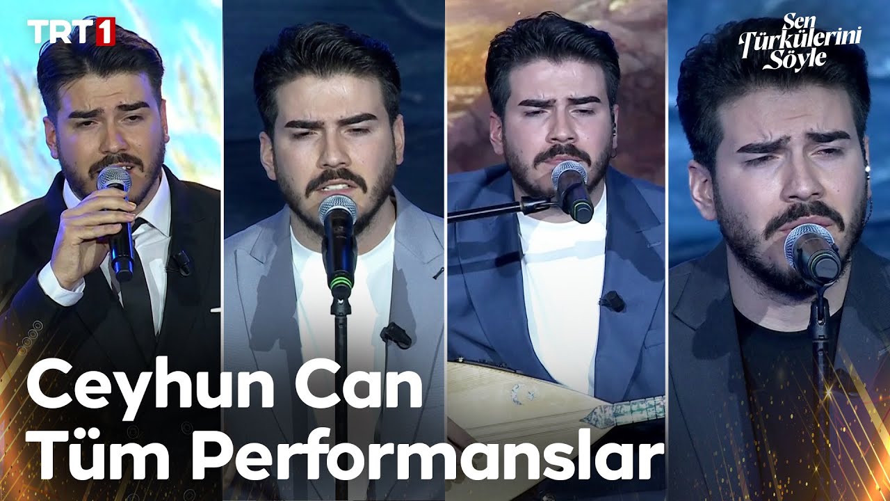 Ceyhun Can Tüm Performanslar 🎶 - Sen Türkülerini Söyle @trt1