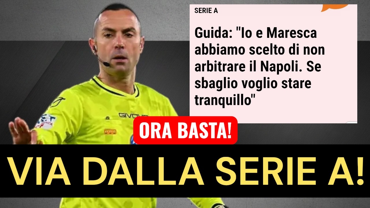 GUIDA E MARESCA FUORI DALLA SERIE A! 🛑 Lo scandalo Juve-Lazio: VAR non più credibile