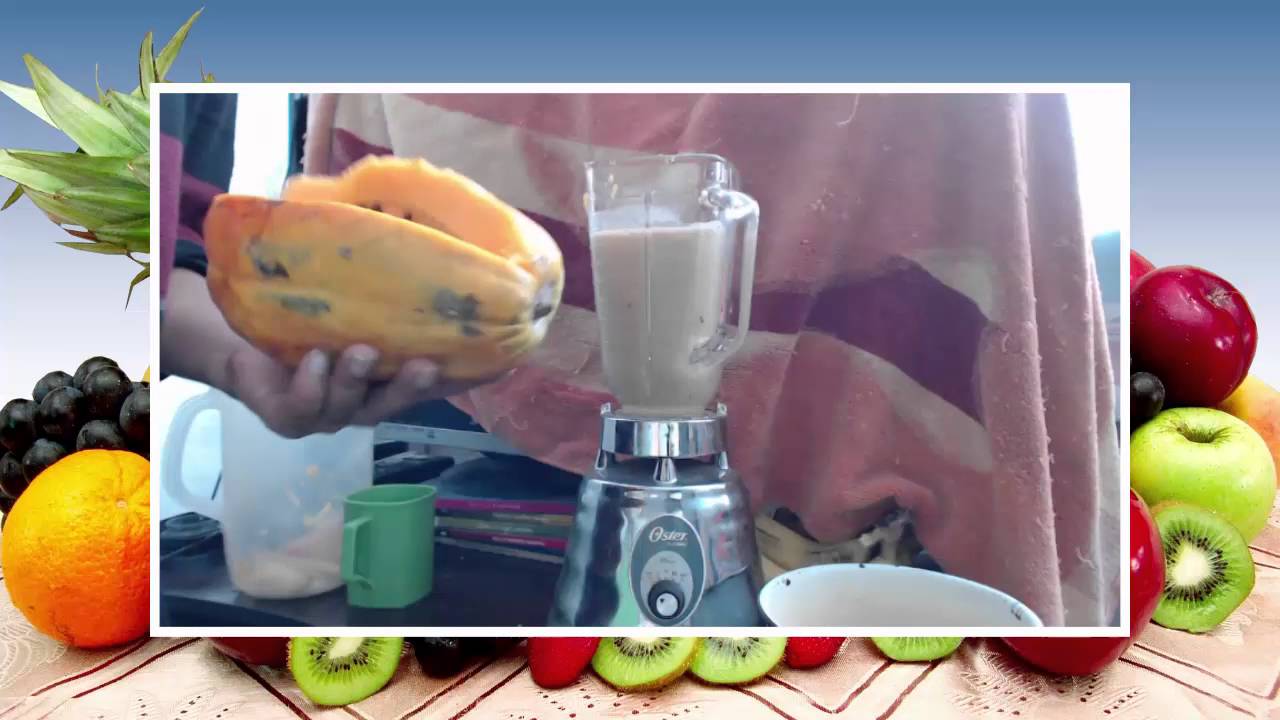 Jugo de Papaya a lo Toti / Preparacion / Dragonbound
