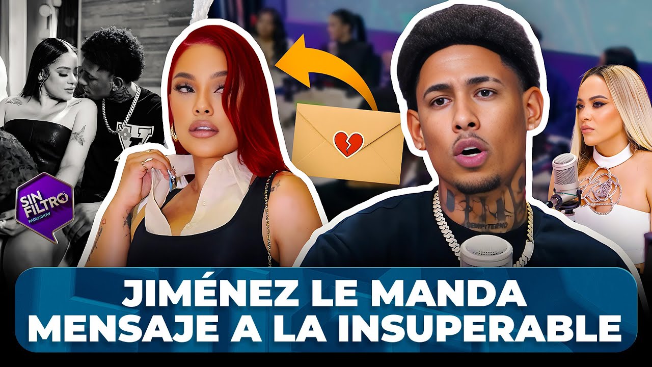 EL SR. JIMÉNEZ LE MANDA MENSAJE A LA INSUPERABLE TRAS VIDEO FILTRADO CON AMIGO DE ÉL