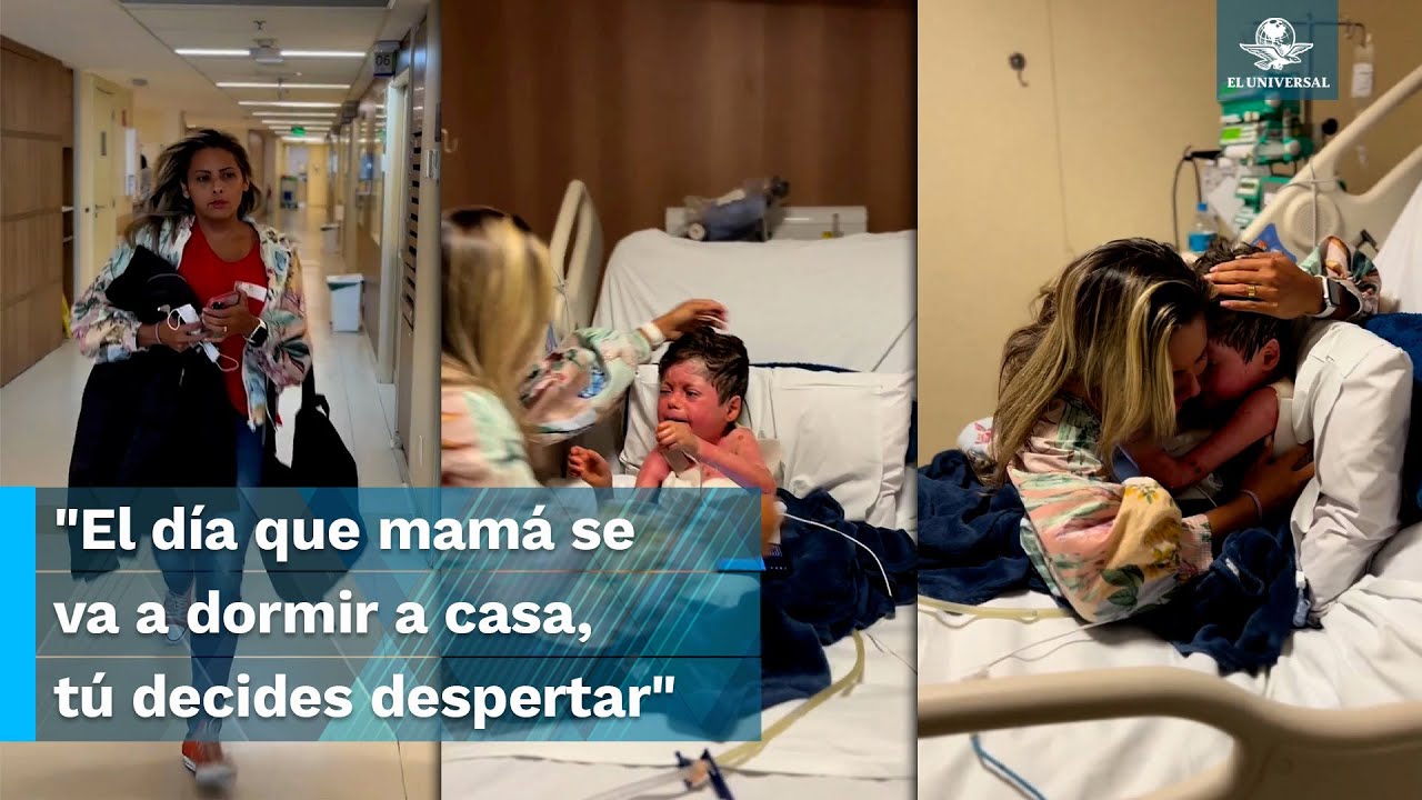 Hijo despierta de coma y enternecedor reencuentro con su madre se viraliza