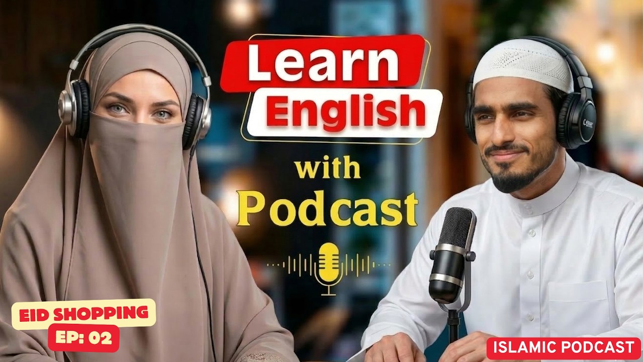 EID SHOPPING  | Learn English with podcast | easy English for beginners | A1 To  B1 English