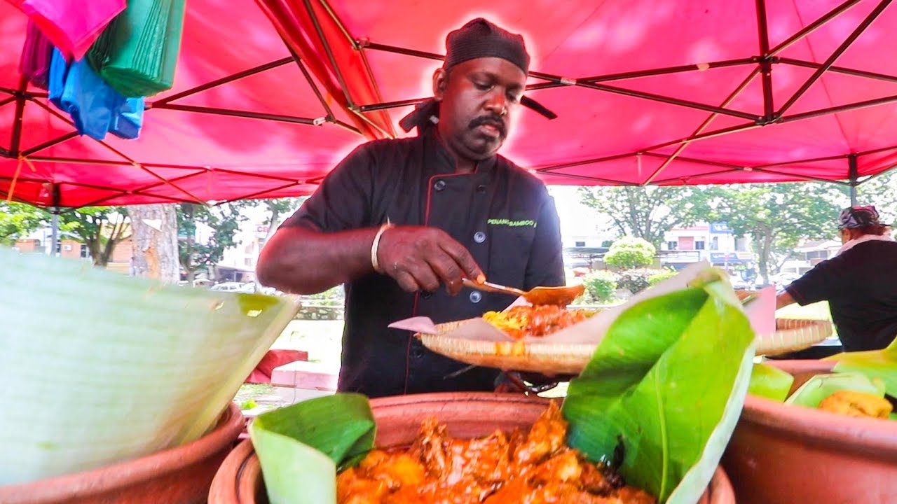 MAMAK FOOD: FAMILY Owned BAMBOO BRIYANI+ Sauced Up MEE SOTONG | PENANG, Malaysia