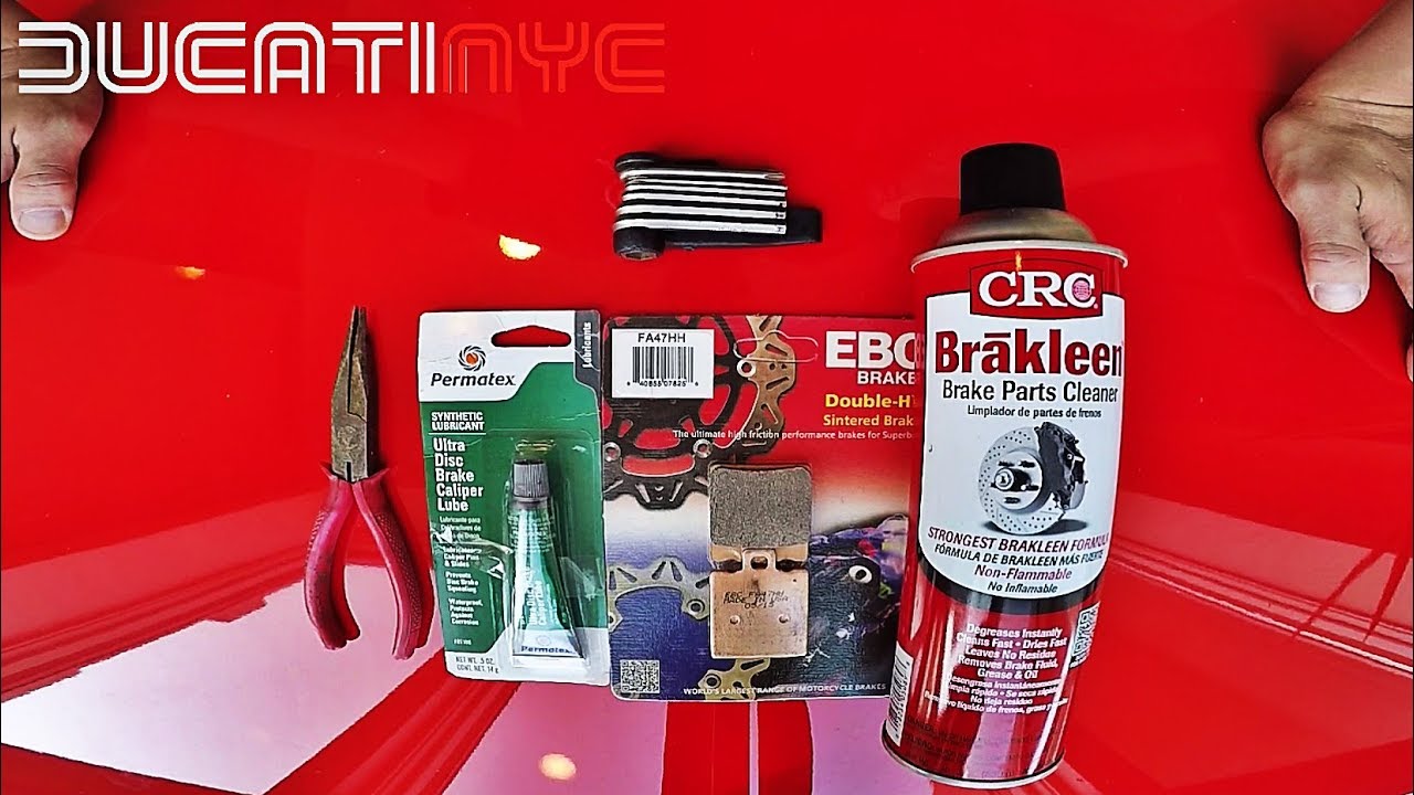 How to Replace Rear Brake Pads on Ducati Monster 620