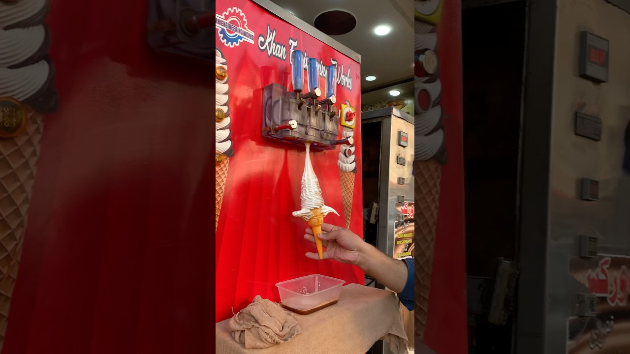 Roadside Cone Ice Cream 🍦🔥
