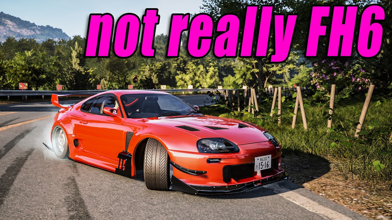 this is NOT Forza Horizon 6