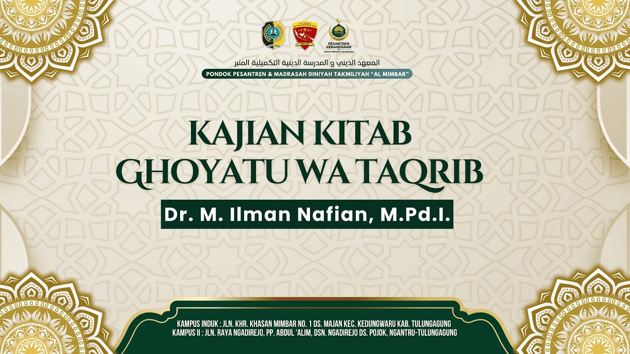 LIVE🔴- KAJIAN KITAB Ghoyatu Wa Taqrib