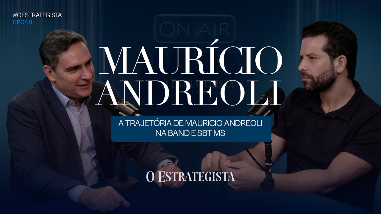 BASTIDORES DA TV: A TRAJETÓRIA DE MAURICIO ANDREOLI NA BAND E SBT MS | O Estrategista