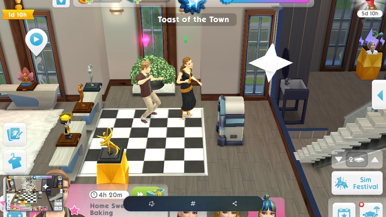 Lanjut Room Tour di Rumah Fazeel | The Sims Mobile