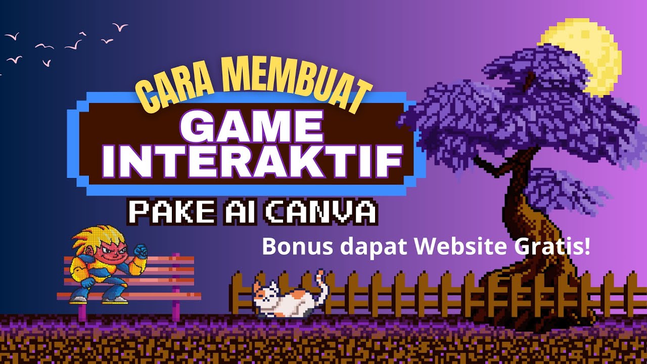 Cara Membuat Game Pembelajaran Interaktif di Canva Berbasis Website, GRATIS!