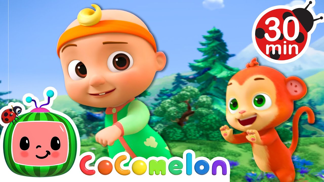 Play Duck Duck Goose | CoComelon - Animal Time | Kids Cartoons & Nursery Rhymes | Moonbug Kids