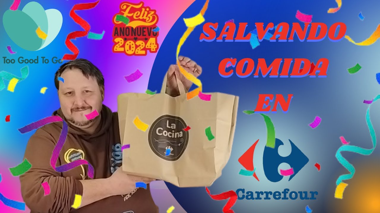 TOO GOOD TO GO Salvando Comida en CARREFOUR de PARLA