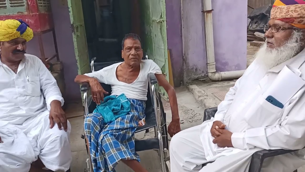 Ustad Sakur Khan ji sikar haal jodhpur se mulakat karte huve Fakira Khan Bishala Barmer
