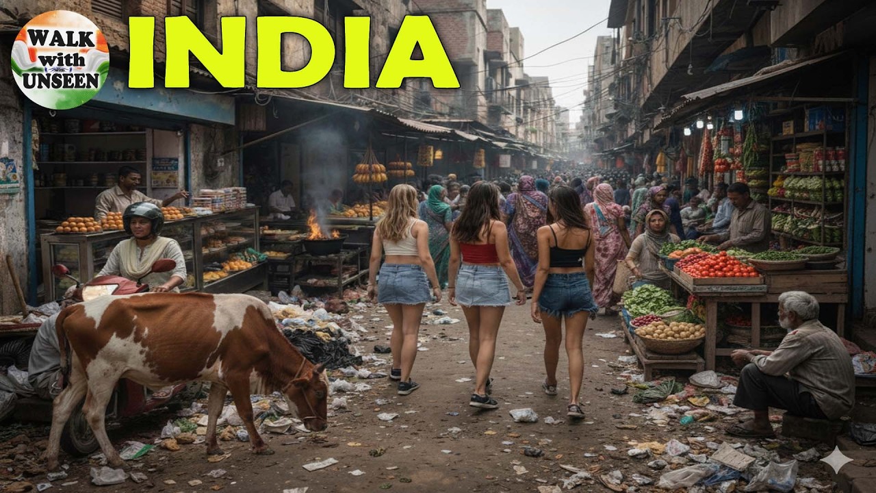 Exploring Market Of Street People In India ,No Shop, No Showroom