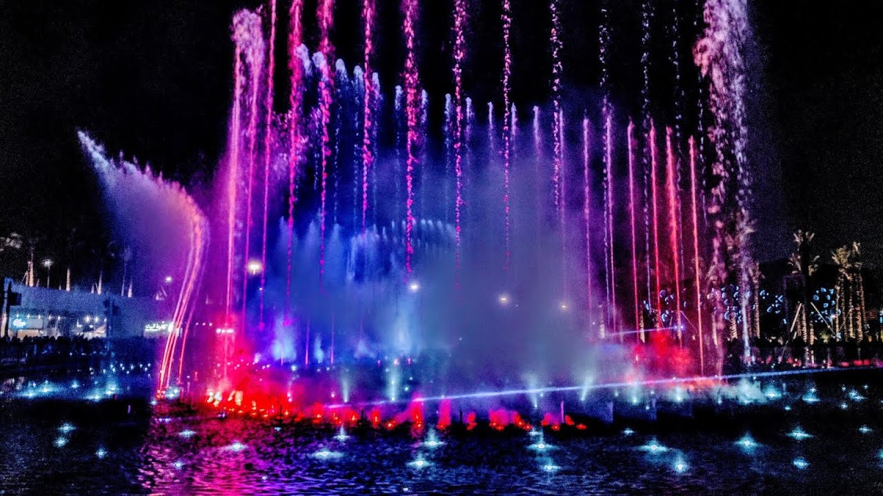 KUWAIT CULTURAL CENTER FOUNTAIN SHOW