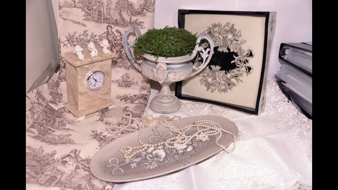 PRINT ROOM Decoupage Kurs Krok Po Kroku - TUTORIAL - DIY