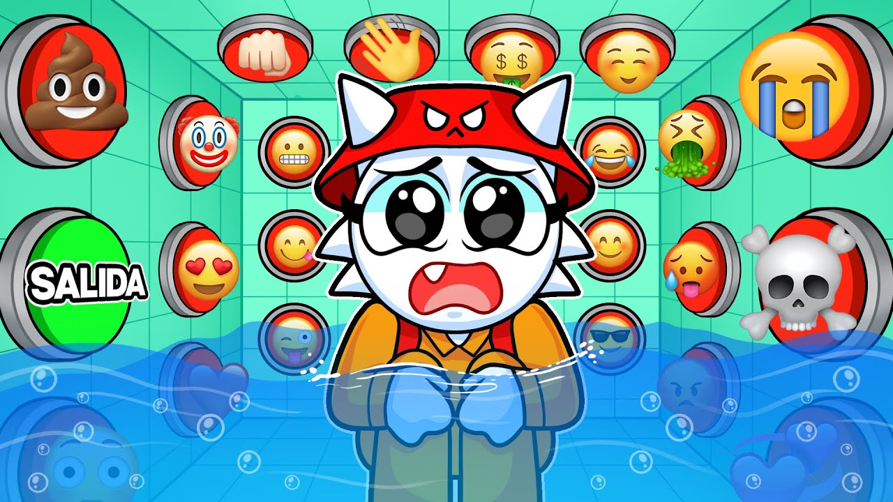 100 BOTONES Pero Solo 1 Te Deja ESCAPAR... (JUEGO COMPLETO)