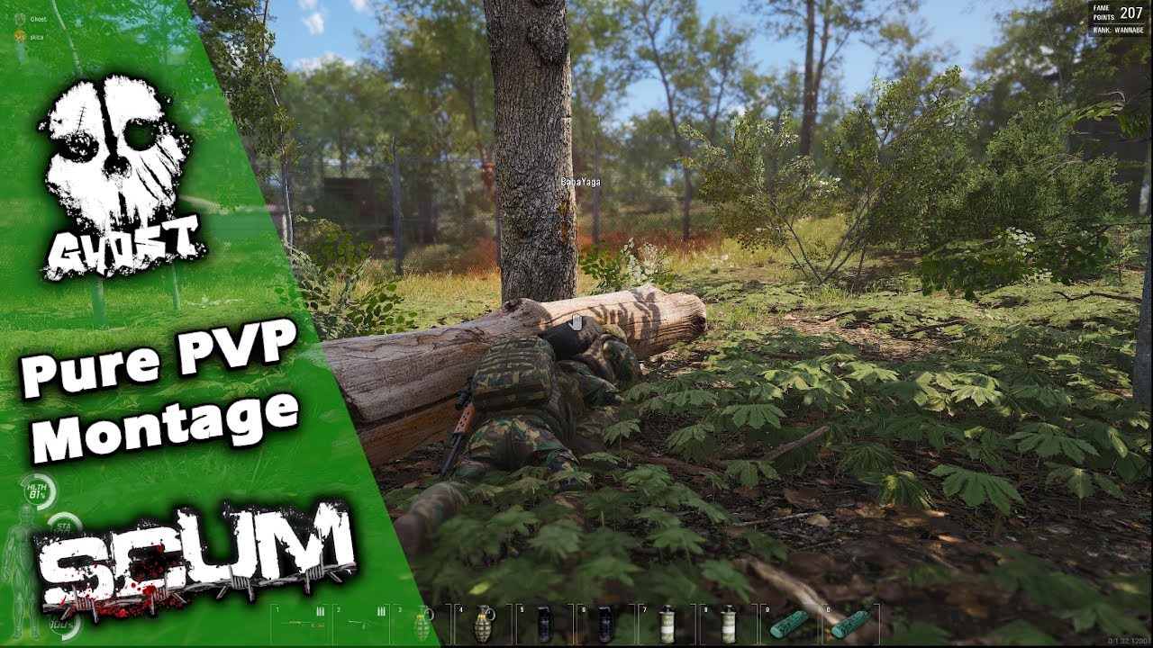 SCUM PVP kill and montage / compilation