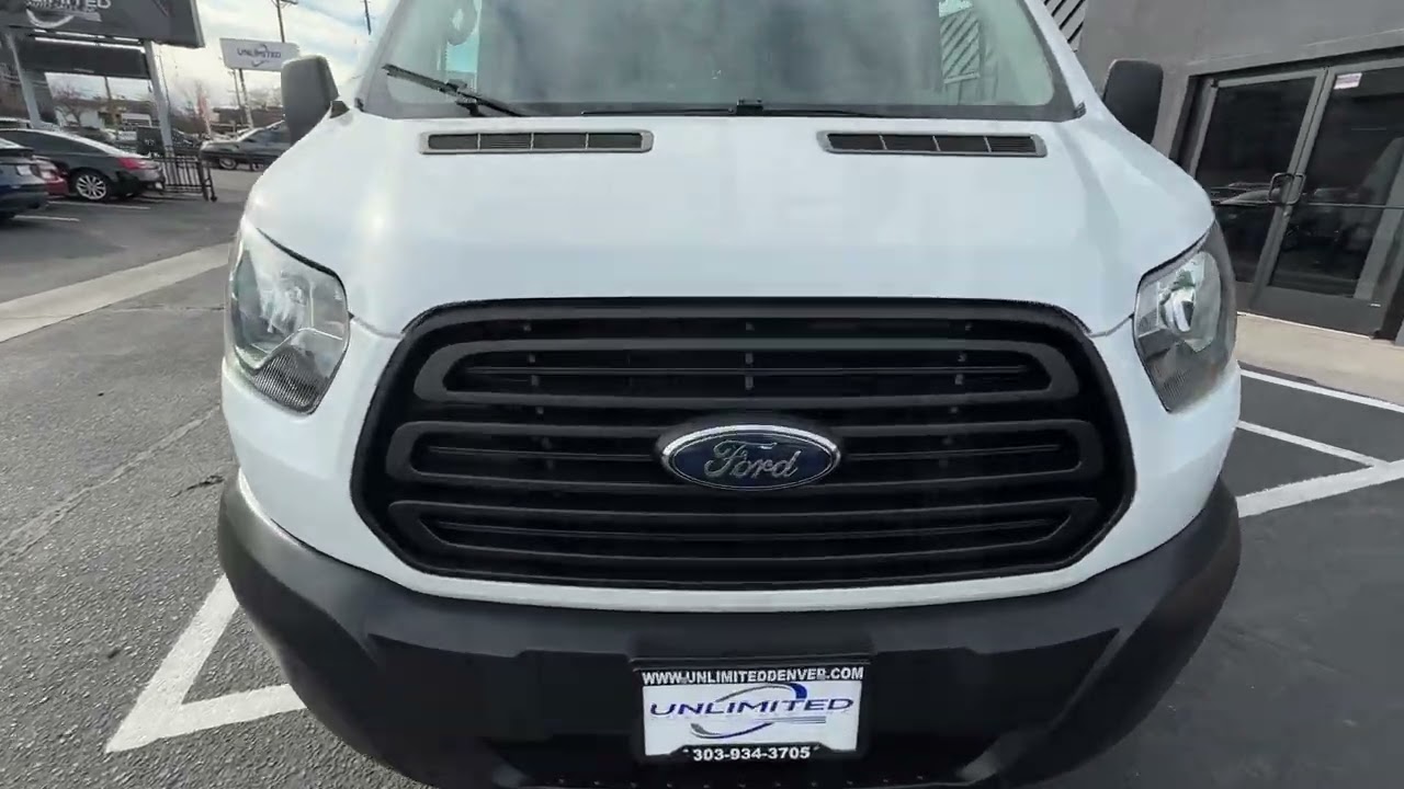 2019 Ford Transit-250  Roof Ladder Rack, Racks & Bins Inside!! Denver, Highlands Ranch, Lit...