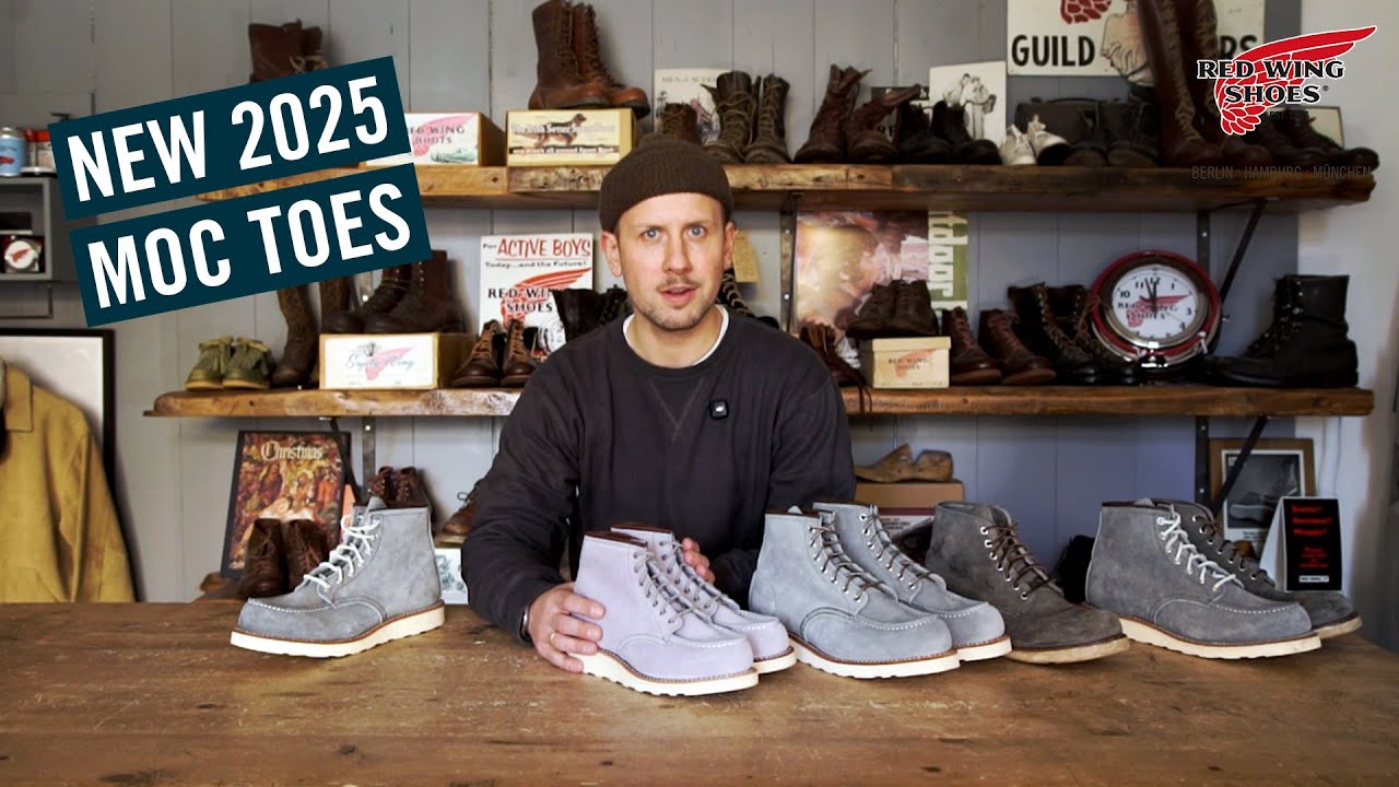 New Seasonal Moc Toes! RED WING Spring | Summer 2025