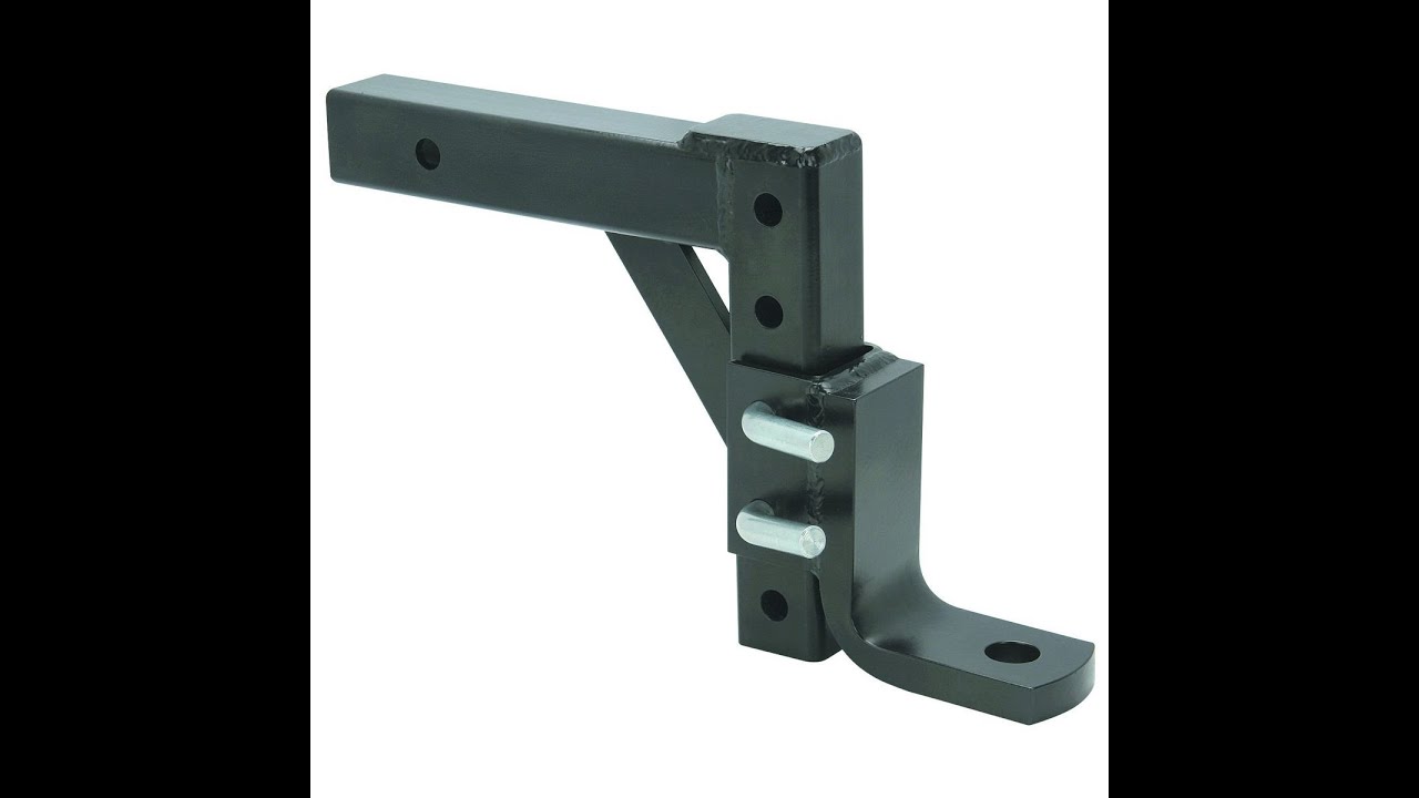 Harbor Freight # 95991  How to install an Adjustable ball mount hitch for lifted trucks or SUVs.