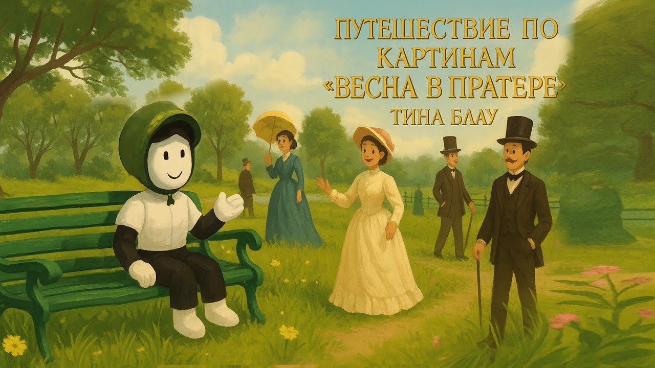 Путешествие по картинам, день четвертый «Весна в Пратере» Тина Блау 
