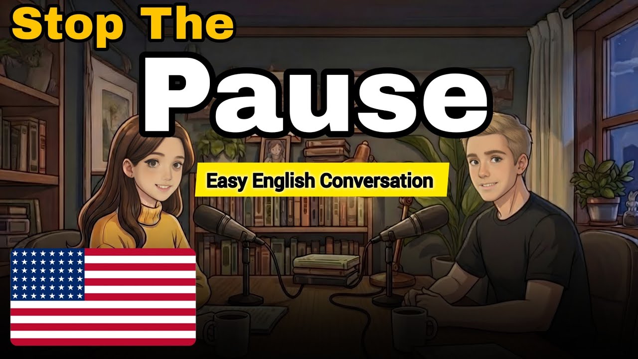 How to Talk in English Without Pausing | English Conversation Practice English Podcast 