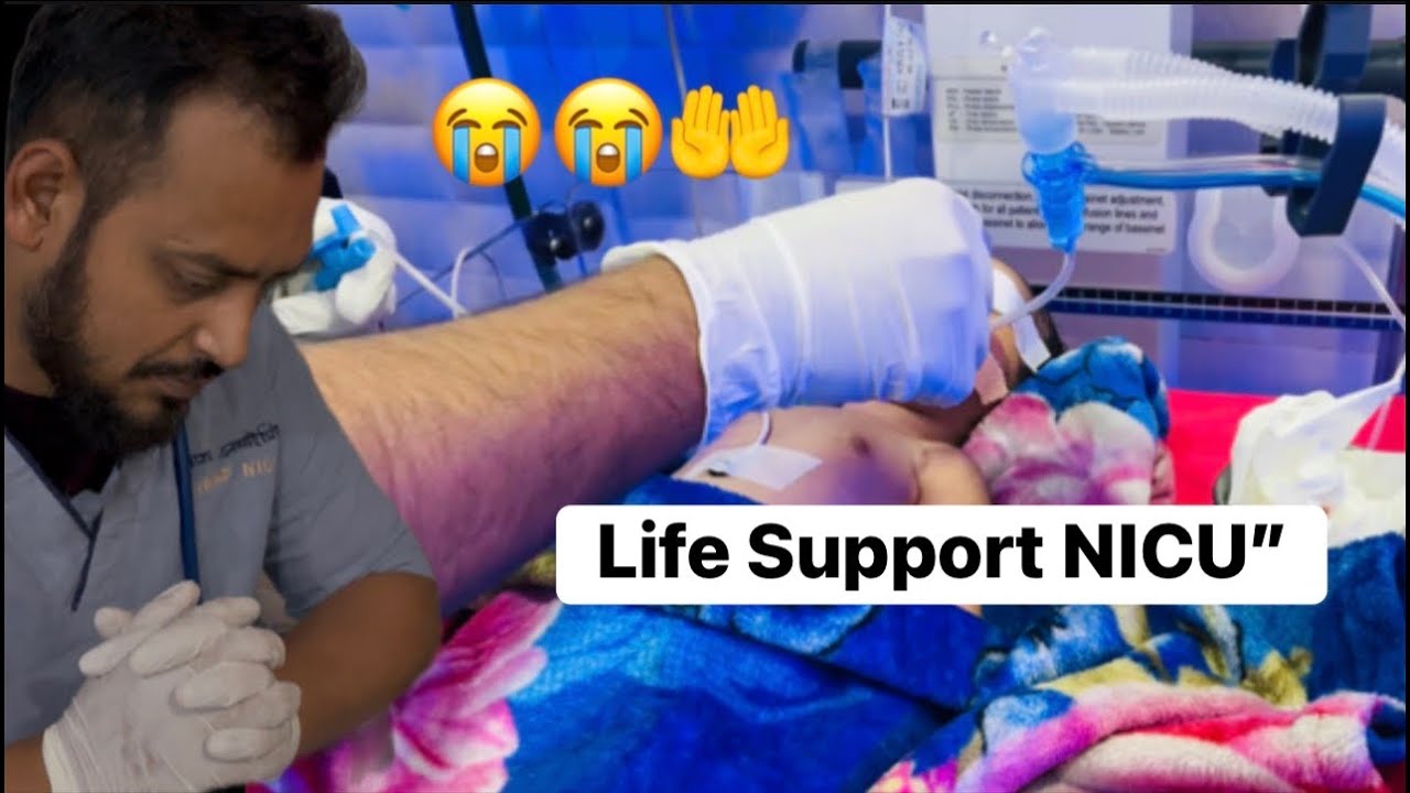 Title: Saving a Tiny Life 💔 | Life Support Baby Suction in NICU | Critical Newborn Care