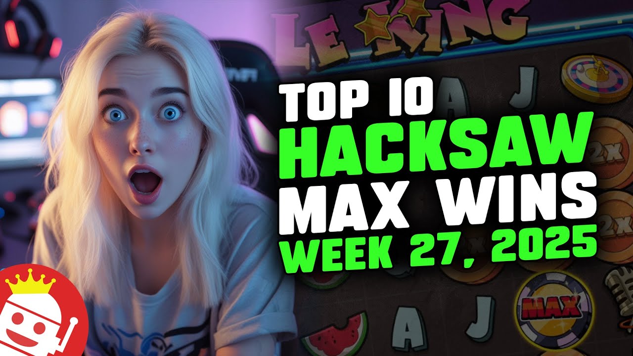🔥 TOP 10 HACKSAW GAMING MAX WINS OF WEEK 27 / 2025 | REAL PLAYER WINS!
