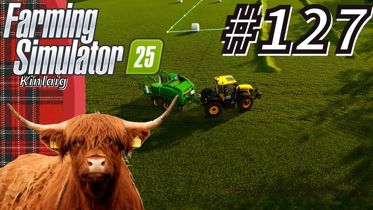 LS 25 - Kinlaig - 127 - Silage direkt auf dem Feld