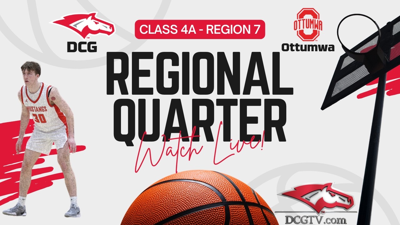 Ottumwa at DCG Boys Varsity Basketball 2-23-26 @ 7pm (4A-7 First Round)