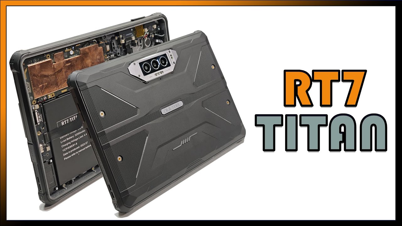 Oukitel RT7 Titan 5G Rugged Tablet Teardown Disassembly Repair Video Review