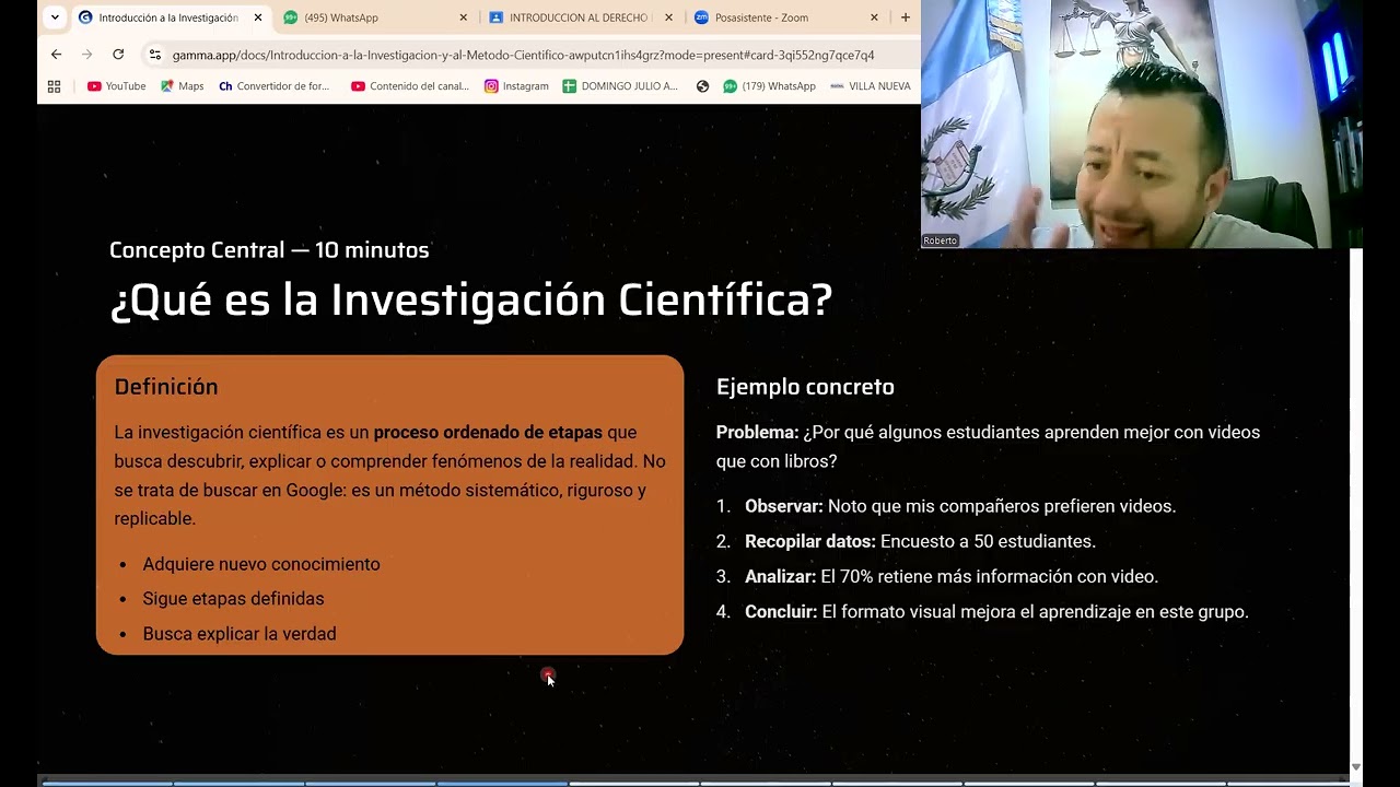 INVESTIGACIÓN CIENTÍFICA