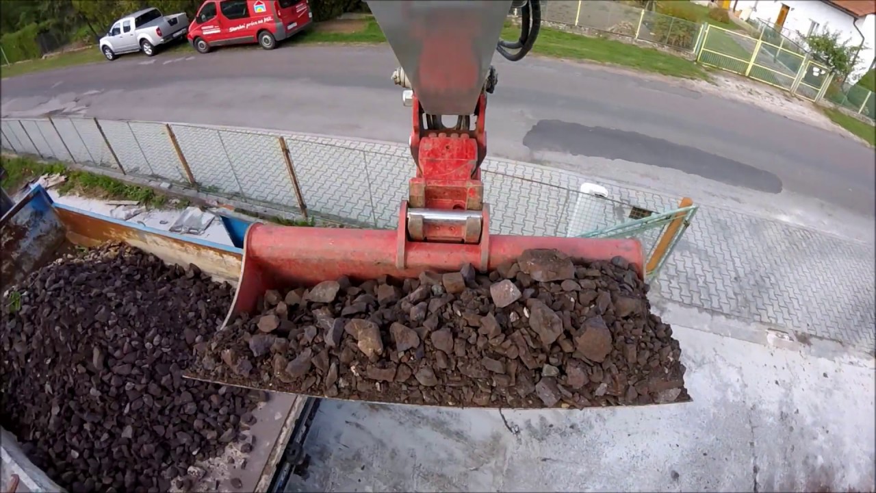 Takeuchi TB260 loading - GoPro view