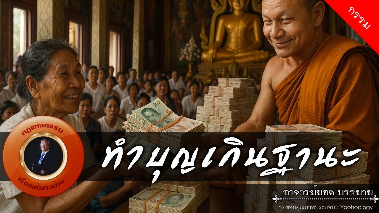 อาจารย์ยอด : ทำบุญเกินฐานะ [กรรม]