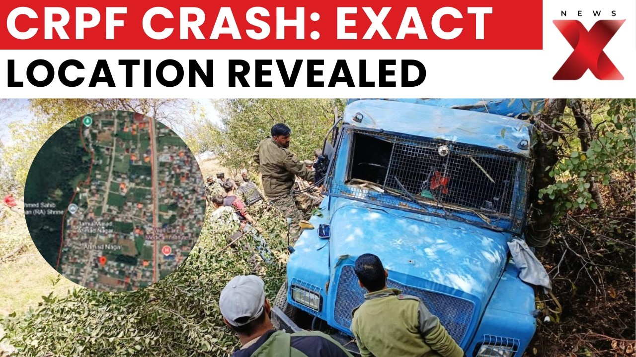 CRPF Vehicle Accident: Where Exactly Did This Horrific Incident Happen? | NewsX