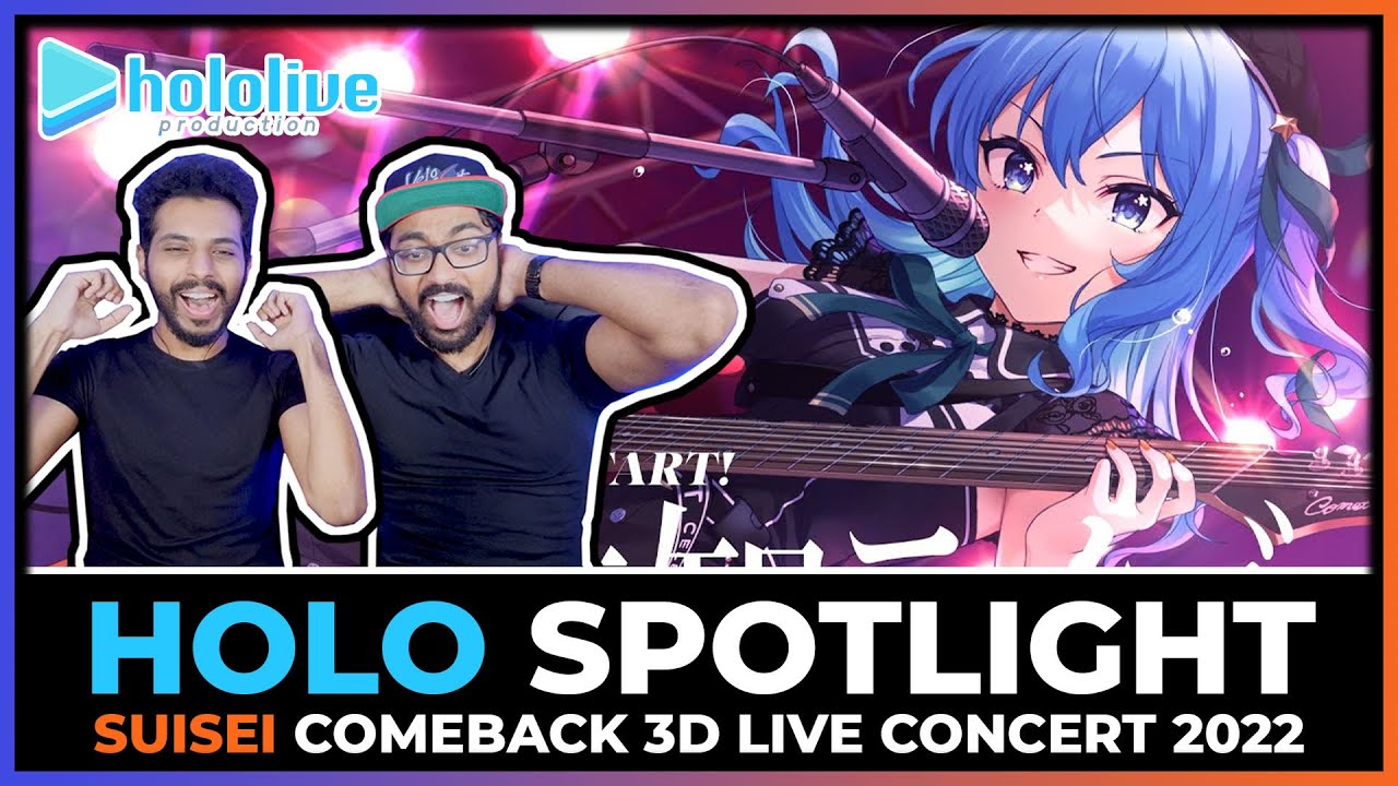 HOLOLIVE - SUISEI COMEBACK 3D LIVE CONCERT 2022 WATCH-ALONG / REACTION | #星街すいせい重大告知 - 海外の反応