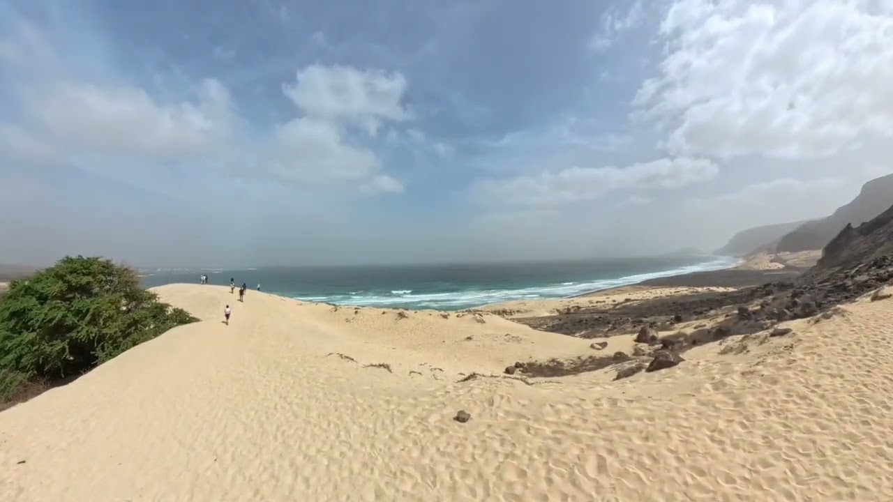 🌍 Capo Verde sorprende: la sabbia del Sahara a Calhau, vicino Mindelo |Costa Deliziosa 2024
