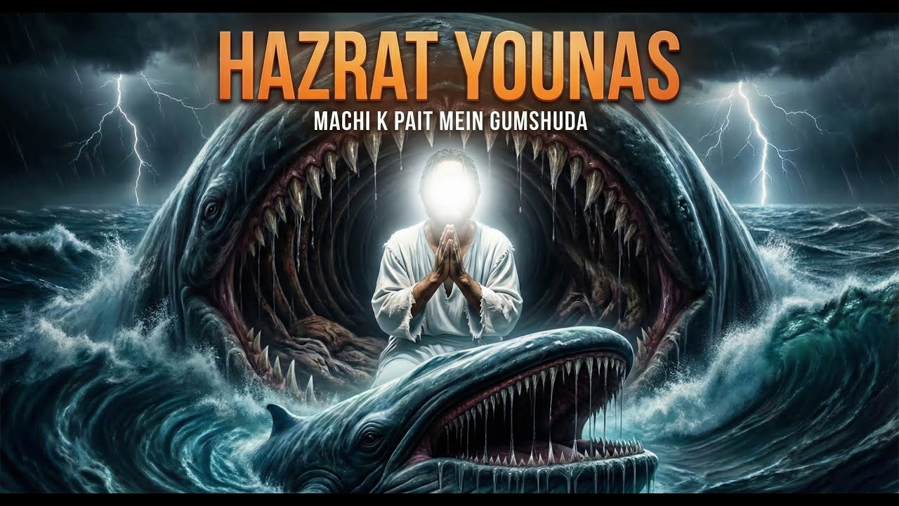 Allah Ne Hazrat Younas AS Ko Machli Ke Pait Se Kaise Bachaya? | Ek Hairat Angez Waqia