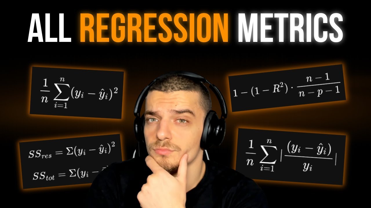 Evaluation Metrics For Regression - When & Why To Use What